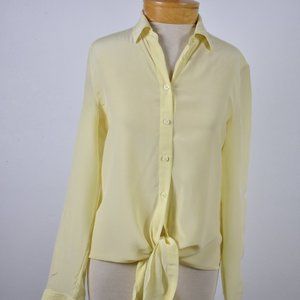 Bannana Republic Button up shirt silk